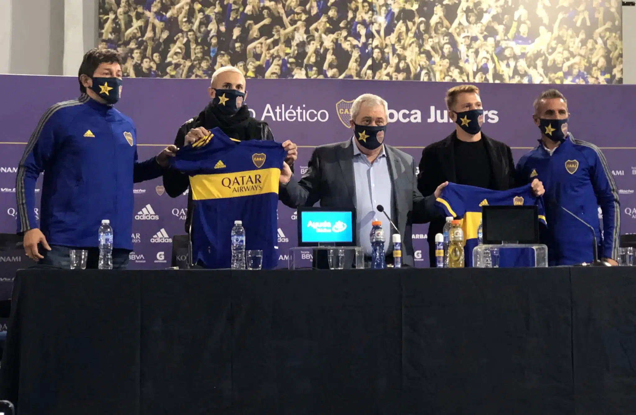 Norberto Briasco y Esteban Rolón