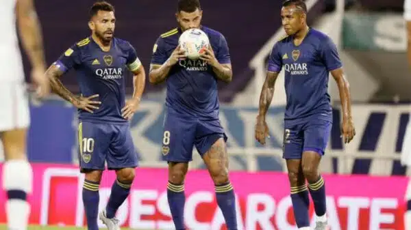 Carlos Tevez Edwin Cardona y Sebastián Villa