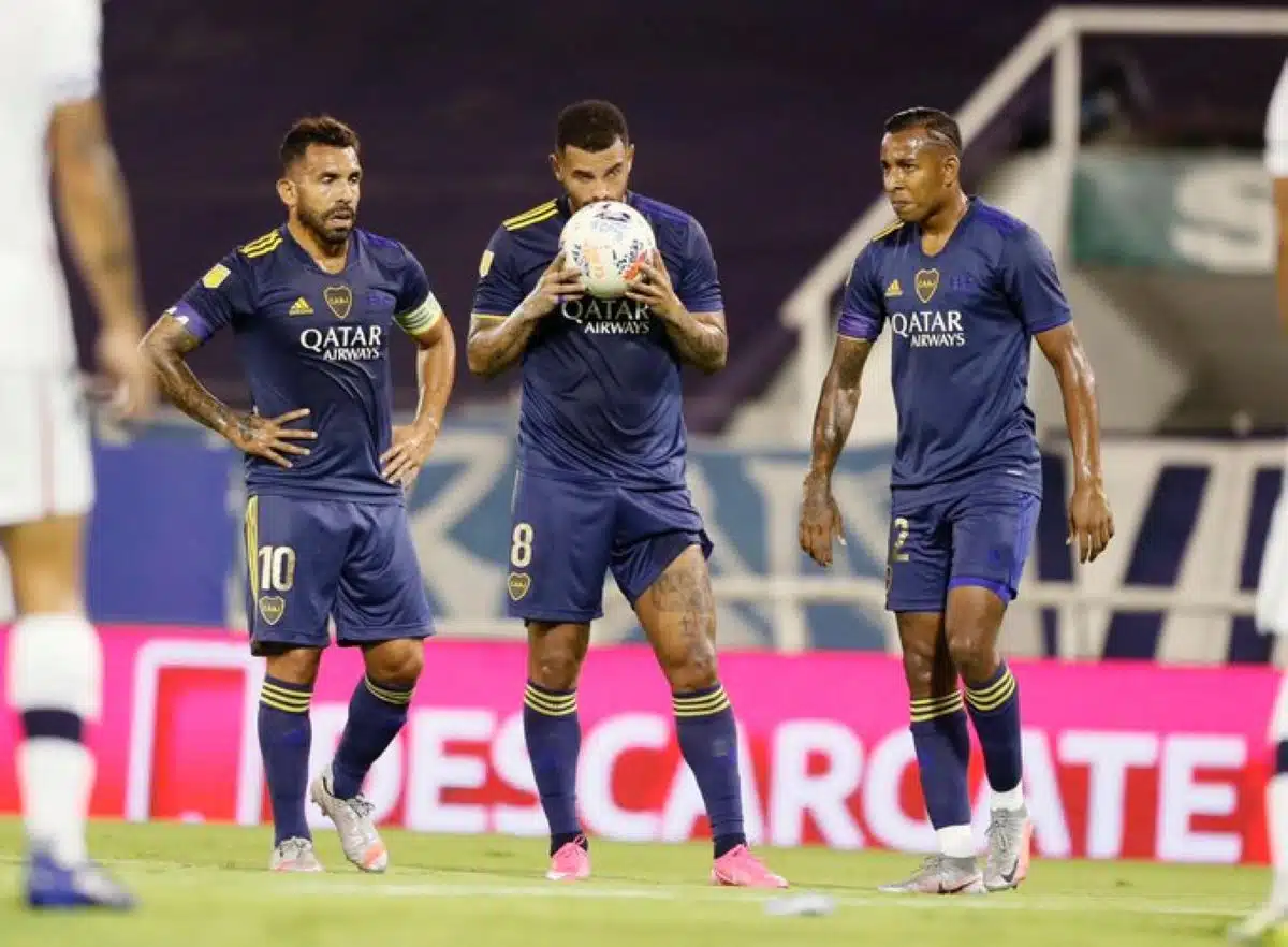 Carlos Tevez Edwin Cardona y Sebastián Villa