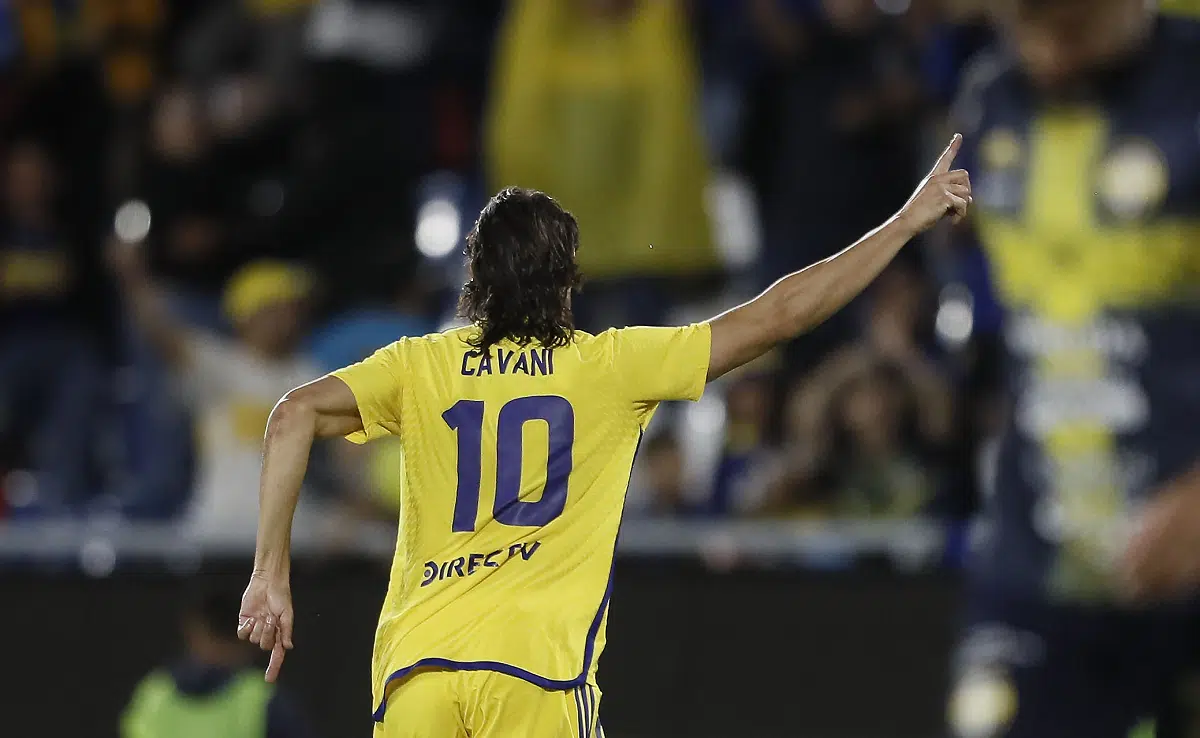 Edinson Cavani Boca gol