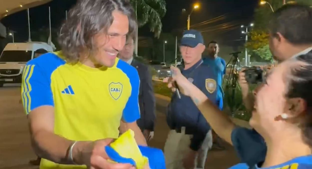 Edinson Cavani Boca