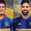 Brian Aguirre y Milton Giménez Boca -