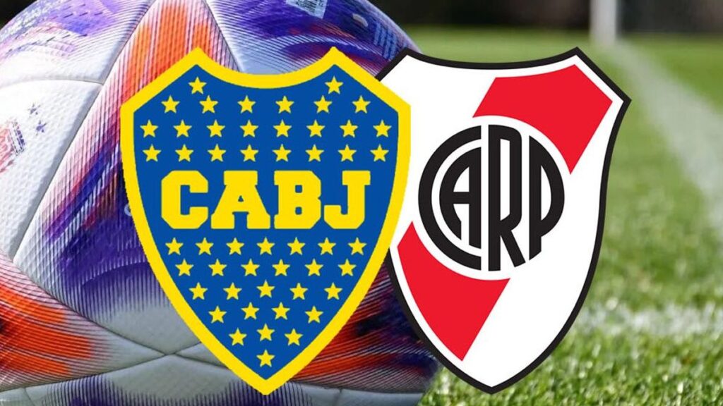 Jugadores de Boca y de River