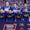 El plantel de Boca