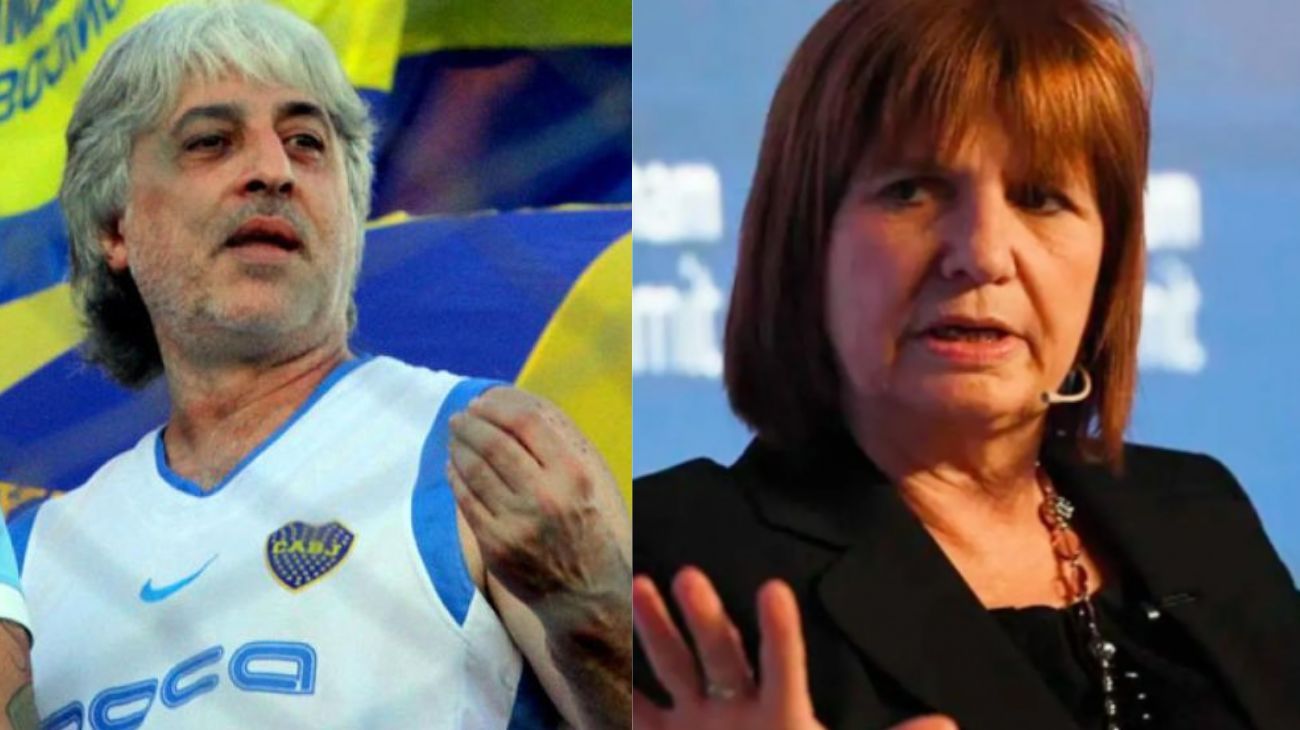 Patricia Bullrich y Rafael Di Zeo