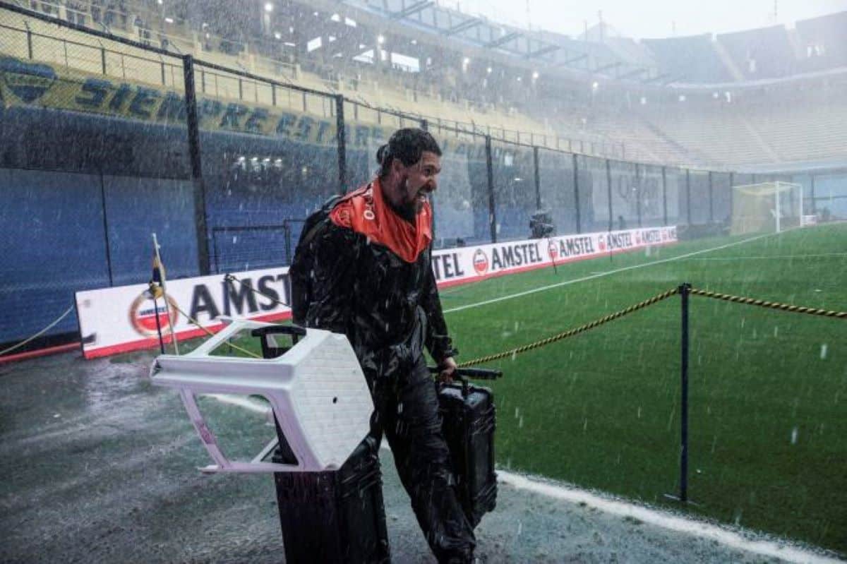 Bombonera Lluvia