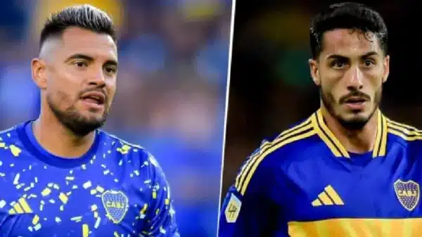 Sergio Romero y Figal Boca