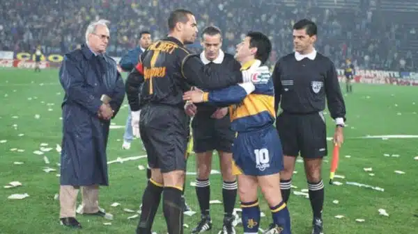 Chilavert y Maradona